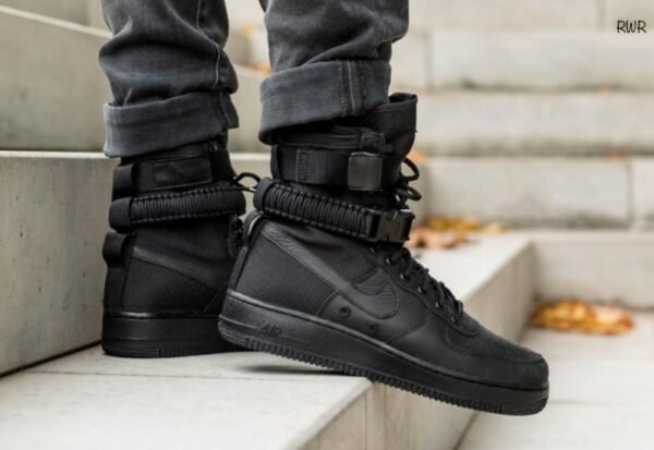 all black af1 high