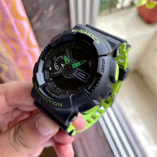 Casio G-Shock GA-110-1B Analog-Digital Green