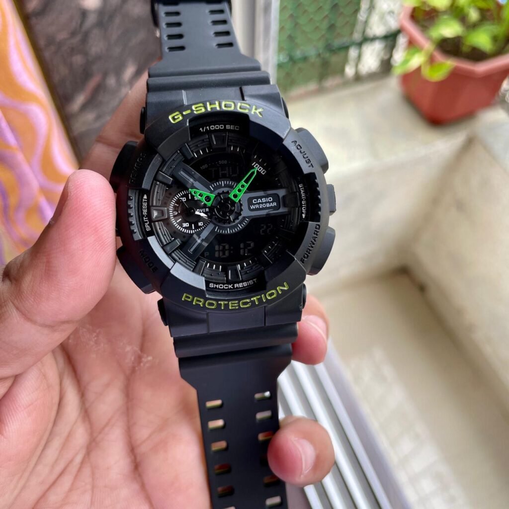 casio g shock ga 110 black